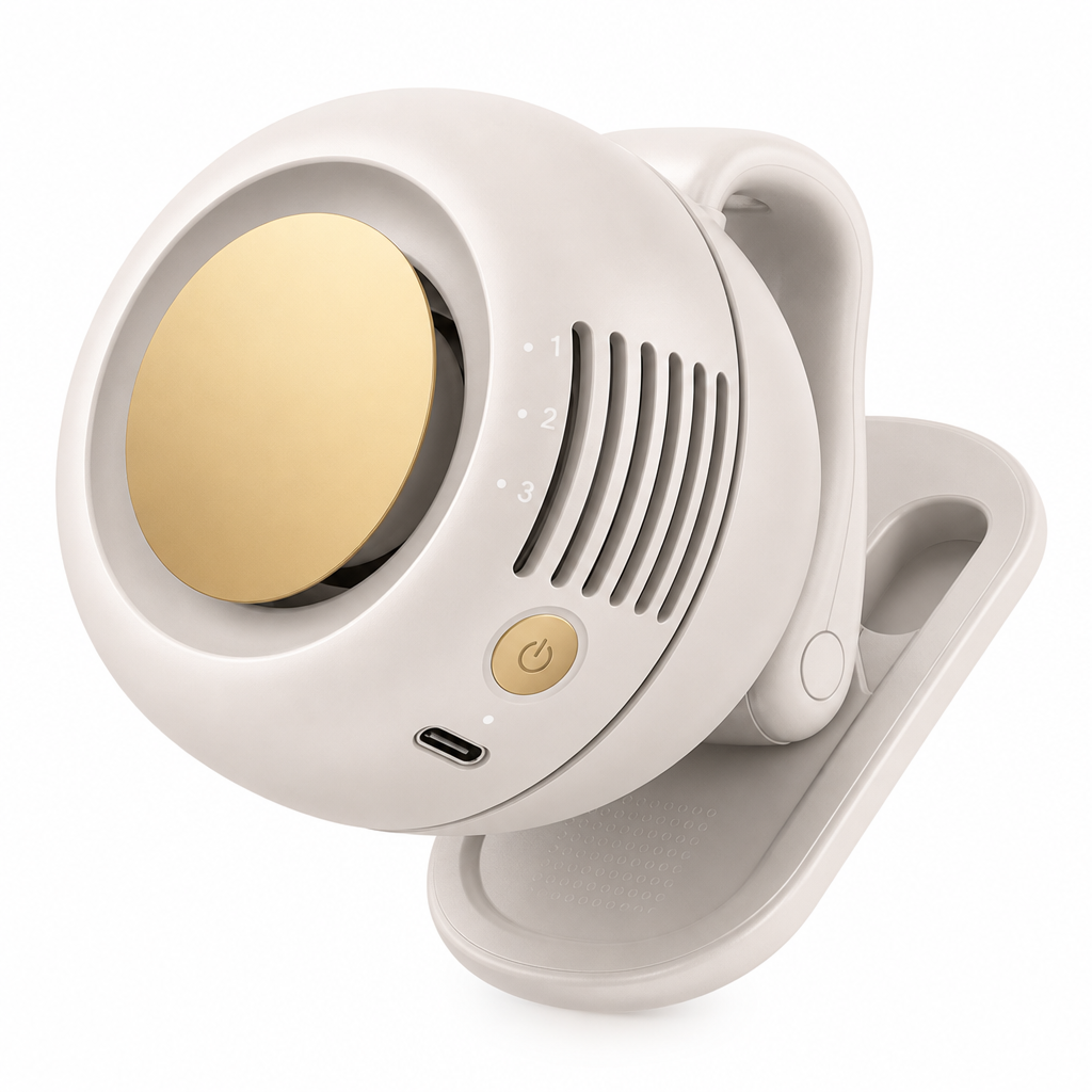 Silent Bladeless Clip Fan